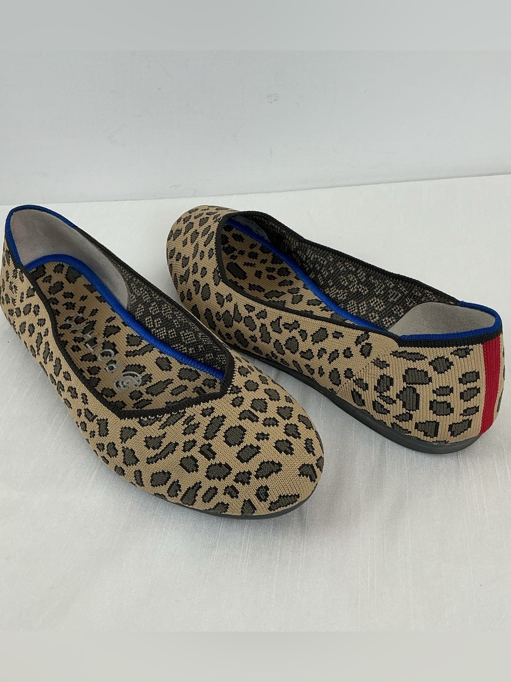 Rothy’s Flat Leopard Cheetah Round Toe Shoes